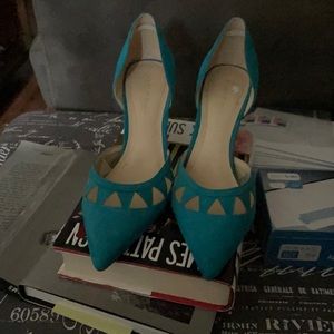 Turquoise Marc fisher stiletto new